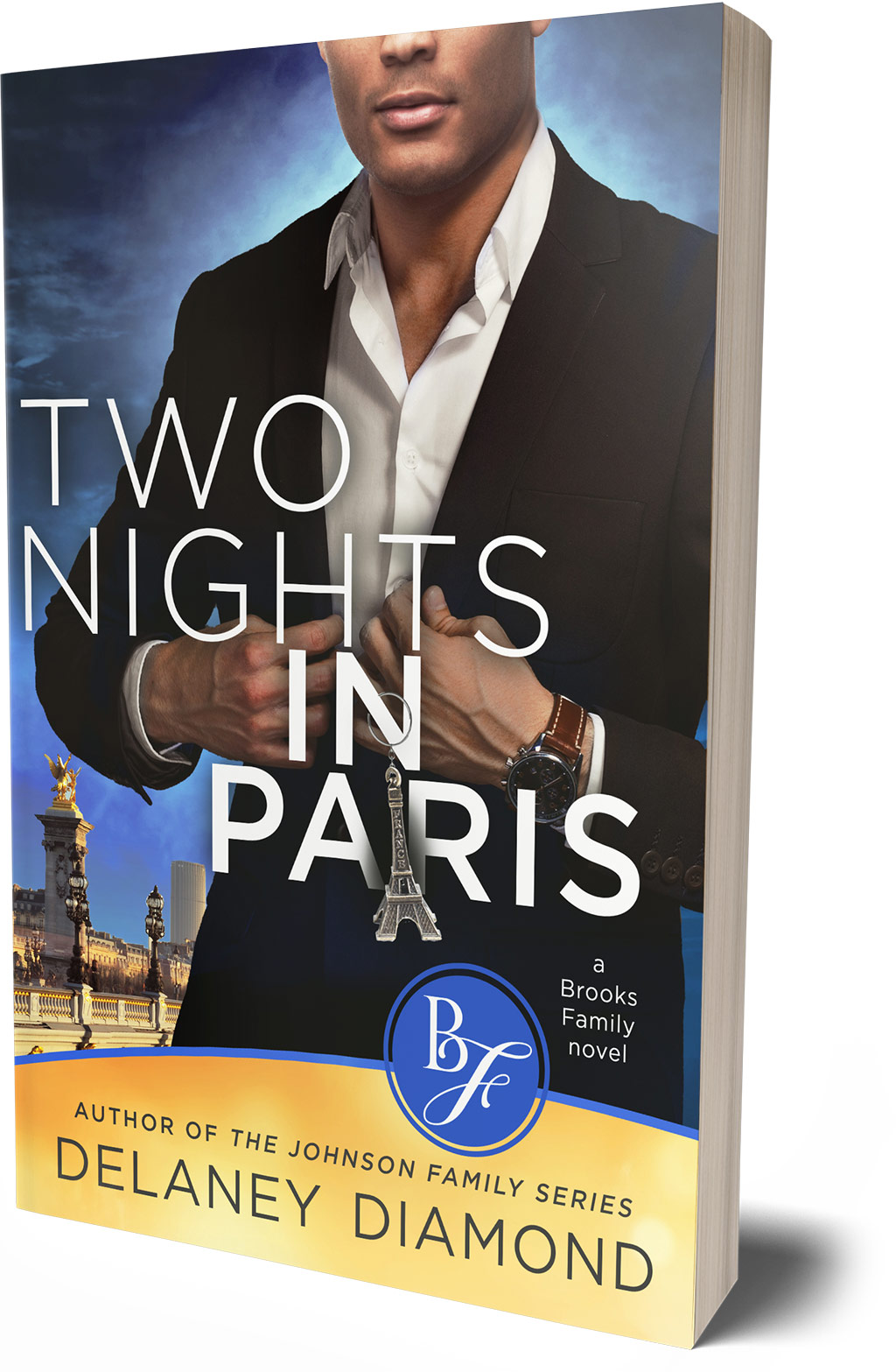 Two Nights in Paris, The Brooks Family Book 5, by Delaney Diamond