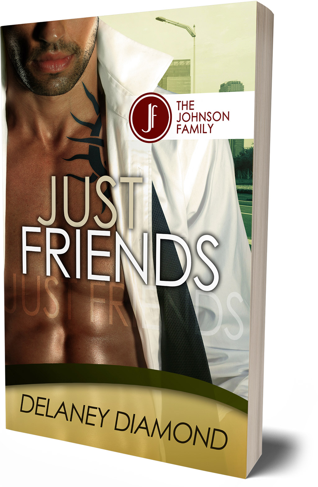 Just Friends, The Johnson Family Book 3, by Delaney Diamond