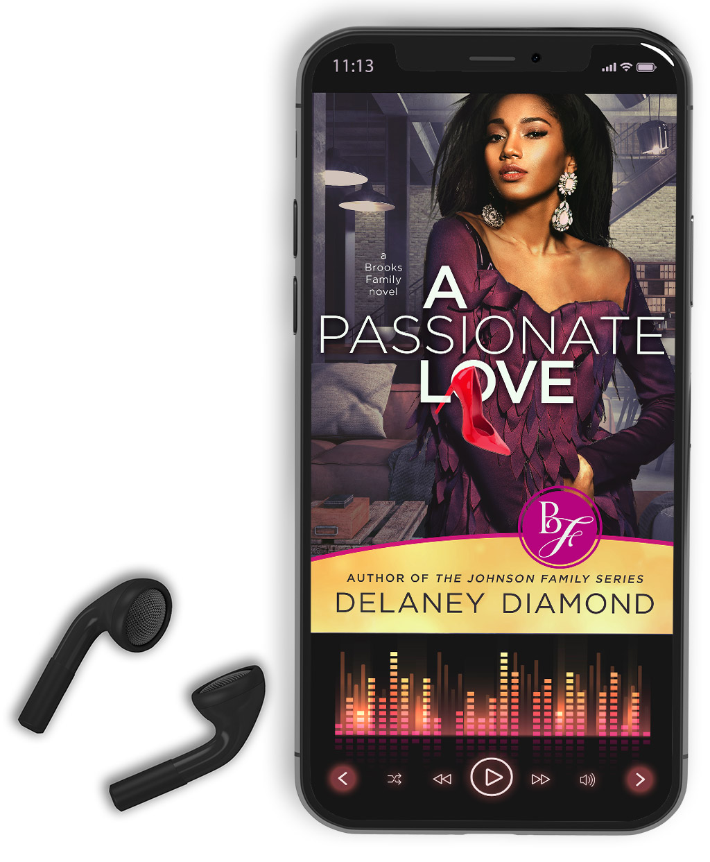 A Passionate Love - Brooks family series #1 - Audiobook by Delaney Diamond