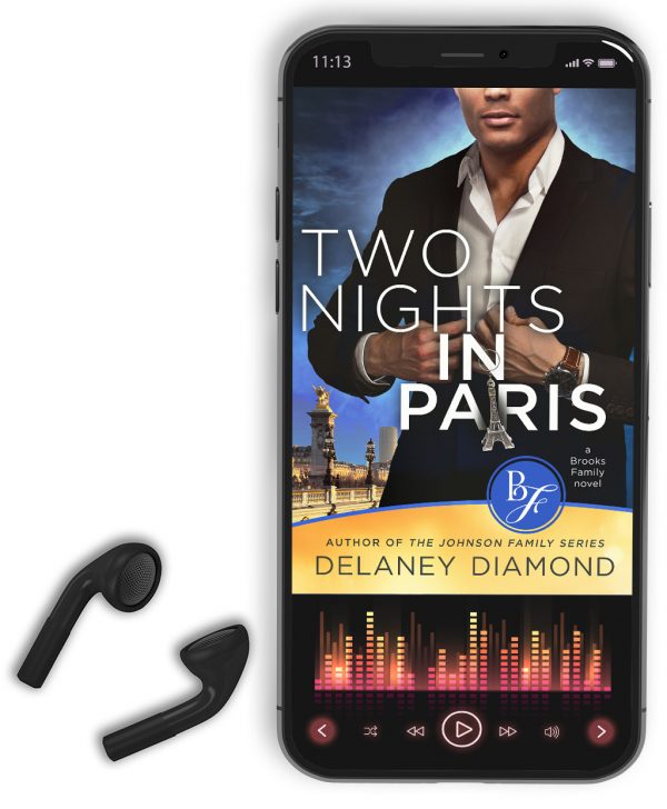 Two Nights in Paris - Brooks family series #5 - Audiobook by Delaney Diamond