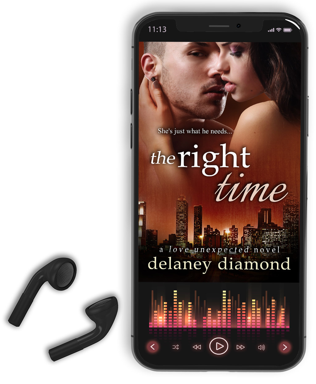 The Right Time - Love Unexpected series #4 - Audiobook by Delaney Diamond