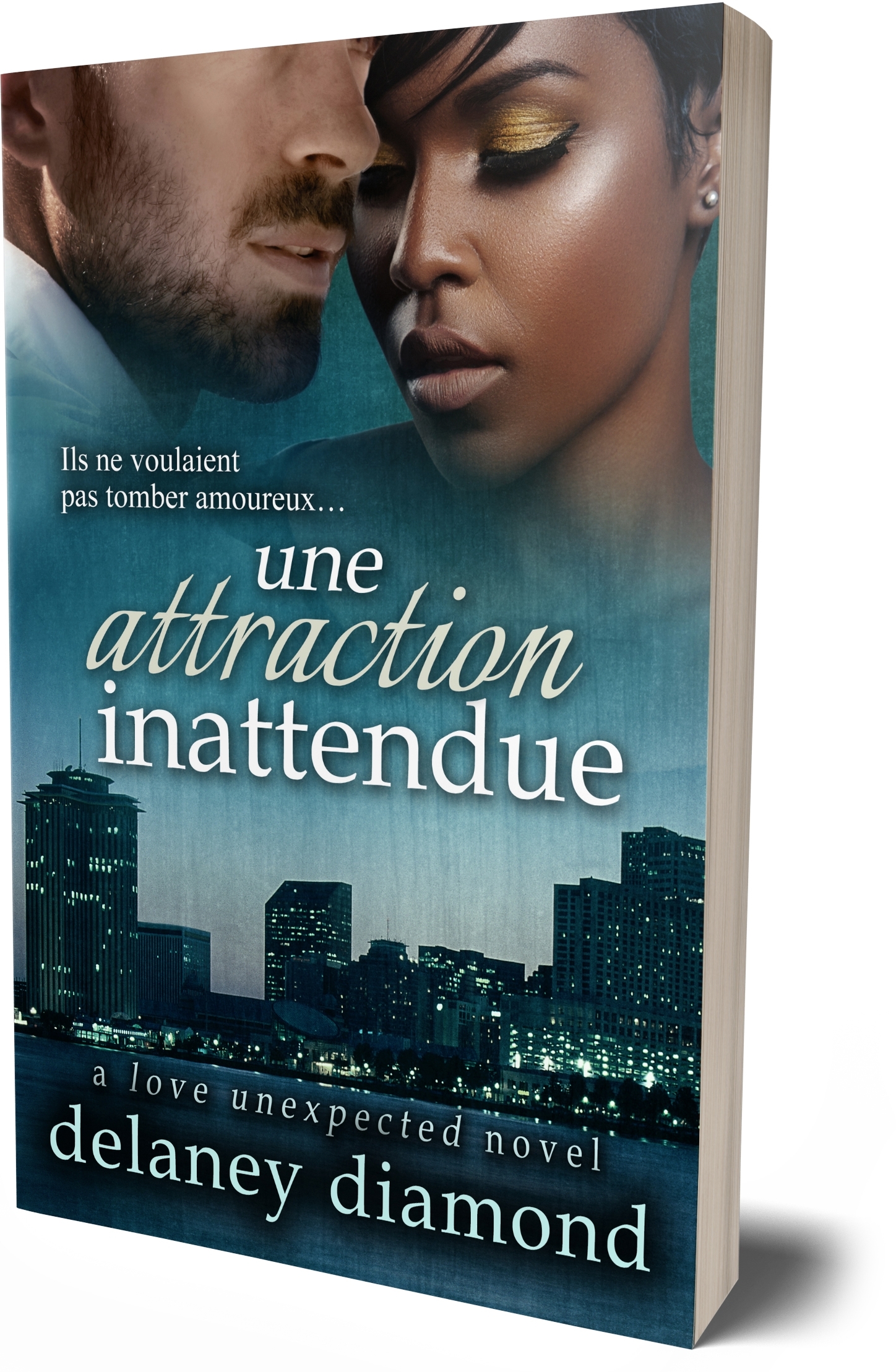 interracial couple on book cover