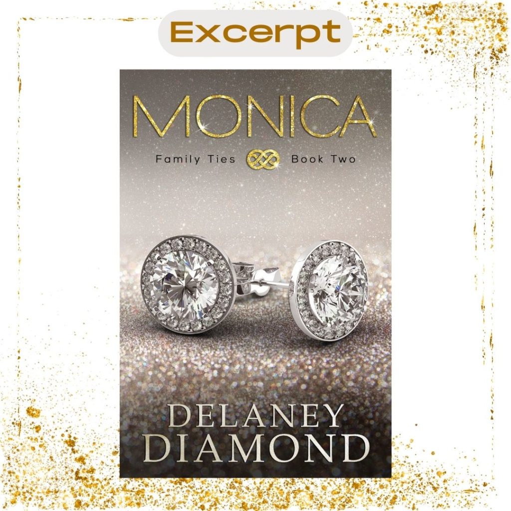 diamond earrings on a book cover