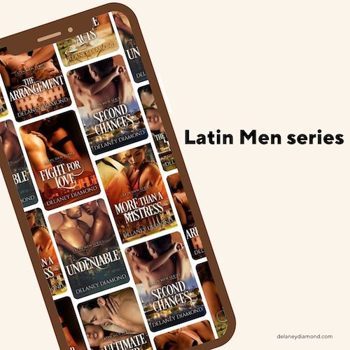 Latin Men series book covers